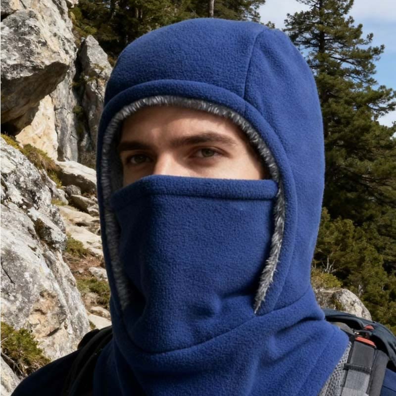 Fleecegefütterter Thermoschal mit Kapuze - image 0