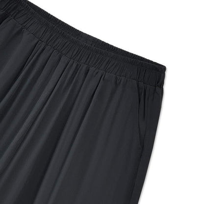 Schwarzes Hemd mit Bindegürtel und weite Hose in Übergröße (Set) - image 5