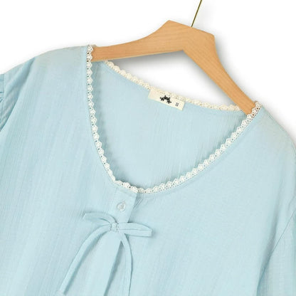 Bluse mit Schleife in Übergröße - image 1