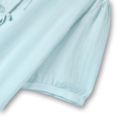 Bluse mit Schleife in Übergröße - image 3