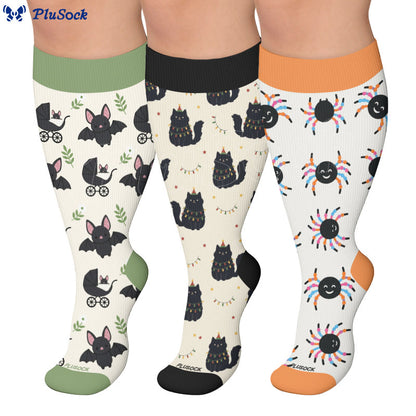 Kompressionsstrümpfe in Übergröße von Bat Cat - image 0
