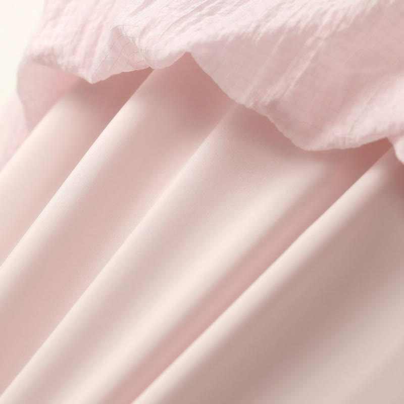 Plus Size Rüschen-Midikleid mit Bindeband - image 5