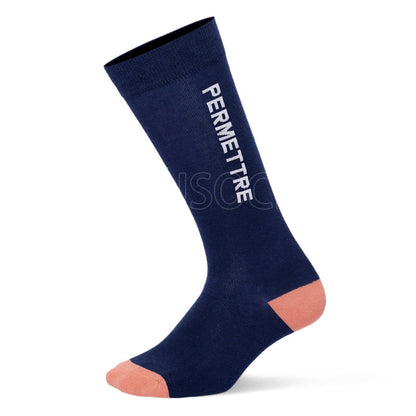 Kompressionsstrümpfe aus Baumwolle in Übergröße, gemischte Farben (3 Paar) - image 12