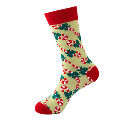 Weihnachtliche Unisex-Kuschelsocken (5 Paar) - image 4