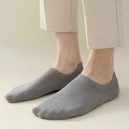 Rutschfeste No-Show-Socken in Übergröße (5 Paar)