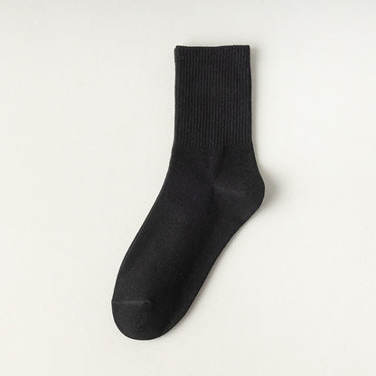 Bequeme Viertelsocken aus Baumwolle (6 Paar) - Schwarz - EU39-43 (US5-9) - image 12