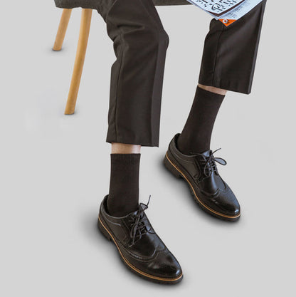 Einfarbige, weiche Viertelsocken (5 Paar) - image 3