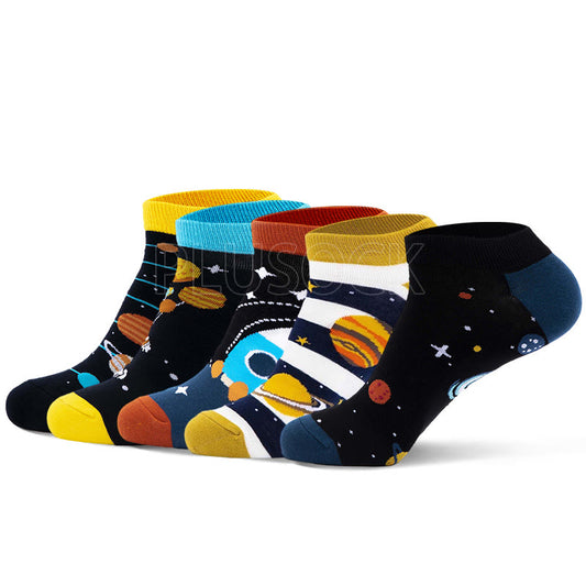 Übergrößen-Universe-Söckchen (5 Paar)