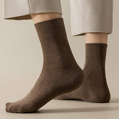 Atmungsaktive Viertelsocken in Übergröße, einfarbig (5 Paar)