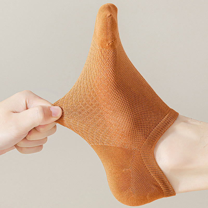 Mesh-Massage-No-Show-Socken (5 Paar) - image 2