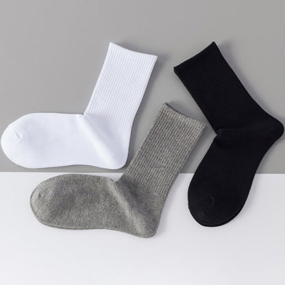 Atmungsaktive Socken aus weicher Baumwolle in Übergröße (3 Paar)