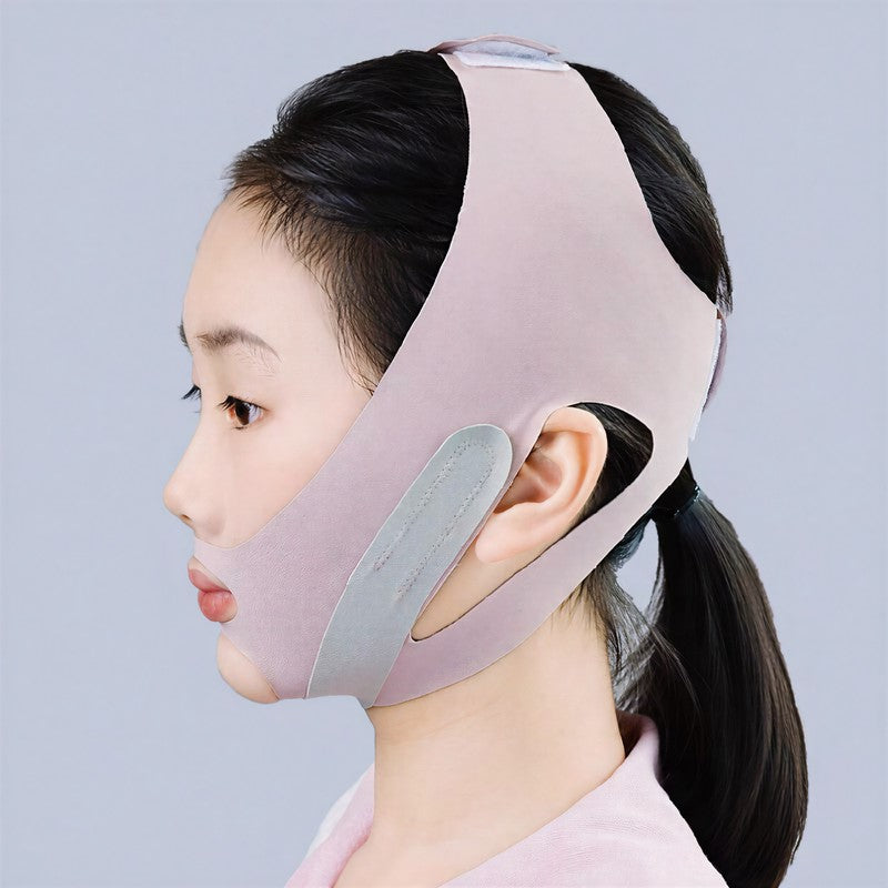 Weiche, verstellbare V-förmige Gesichtsstützbandage - image 5