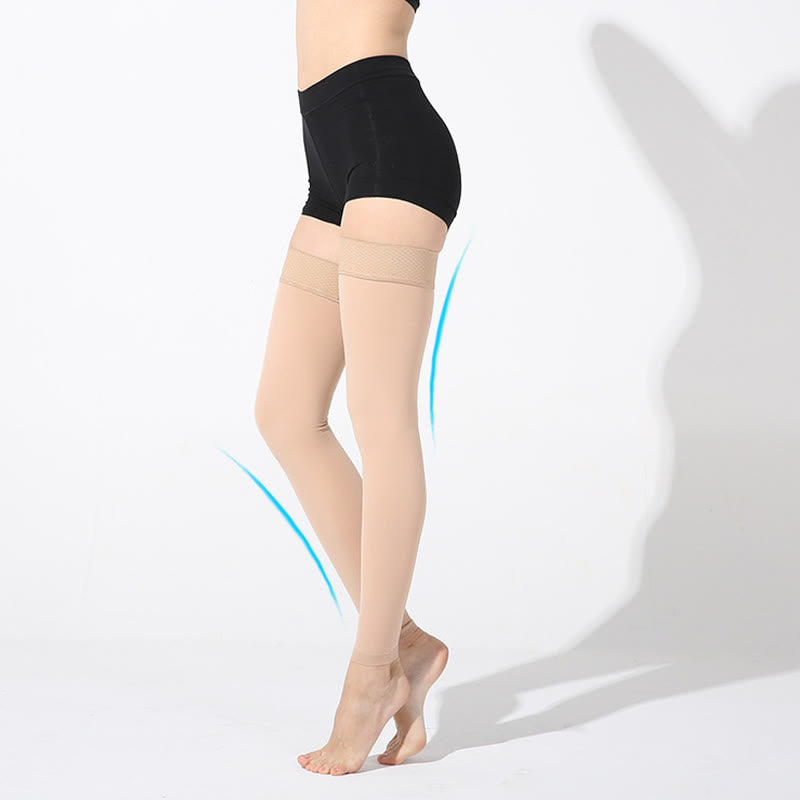 Solide Kompressionsstrümpfe für Knie und Oberschenkel - image 3