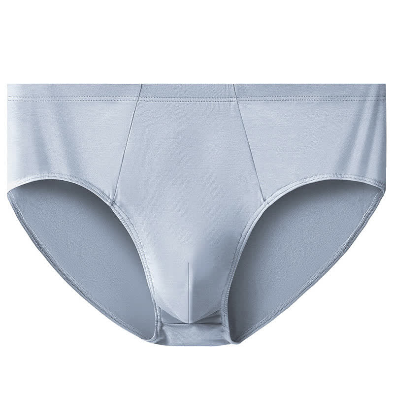 Einfache, hoch taillierte Stretch-Hüftslips in Übergröße (2er-Pack) - Grau - 10XL - image 13