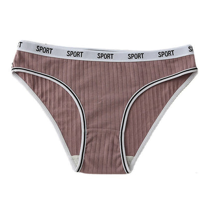 Antibakterielle Baumwollunterwäsche mit hohem Bund (4er-Pack) - Lila - 4XL - image 3