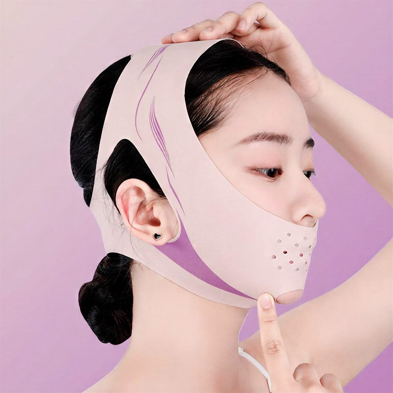 Atmungsaktive Kinnstütze und Gesichtsbandage - image 9