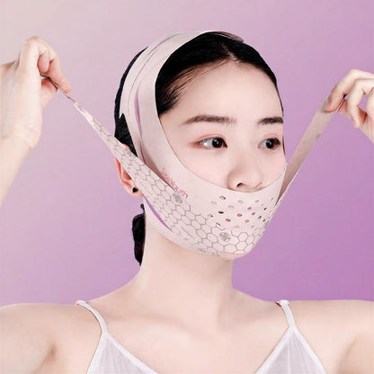 Atmungsaktive Kinnstütze und Gesichtsbandage - image 0