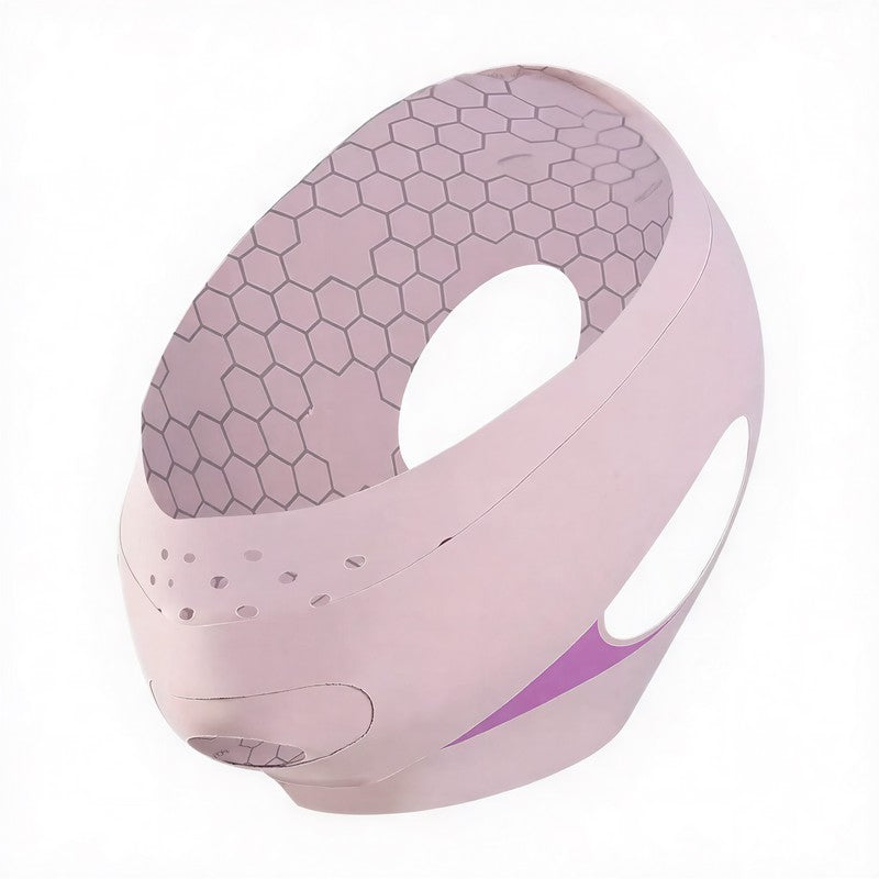 Atmungsaktive Kinnstütze und Gesichtsbandage - Lila - Einheitsgröße - image 10