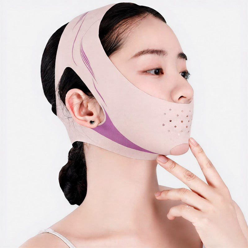 Atmungsaktive Kinnstütze und Gesichtsbandage - image 2