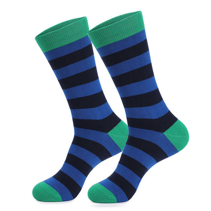 Lustige, lässige Crew-Socken mit Muster (5 Paar) - image 4