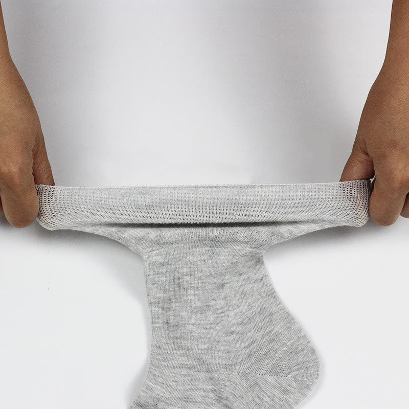 Nicht bindende Viertelsocken in Übergröße (5 Paar)