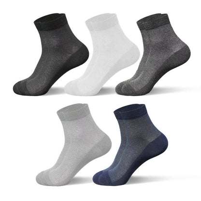 Netz-Viertel-Socken in Übergröße (10 Paar)