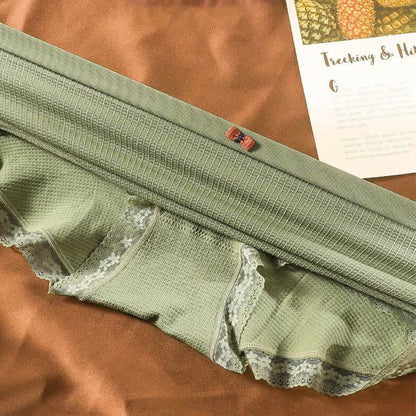 Atmungsaktive, hochgeschnittene Spitzenhöschen (5 Paar) - image 3