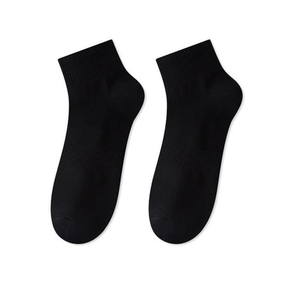 Atmungsaktive Viertelsocken aus weicher Baumwolle in Übergröße (7 Paar)