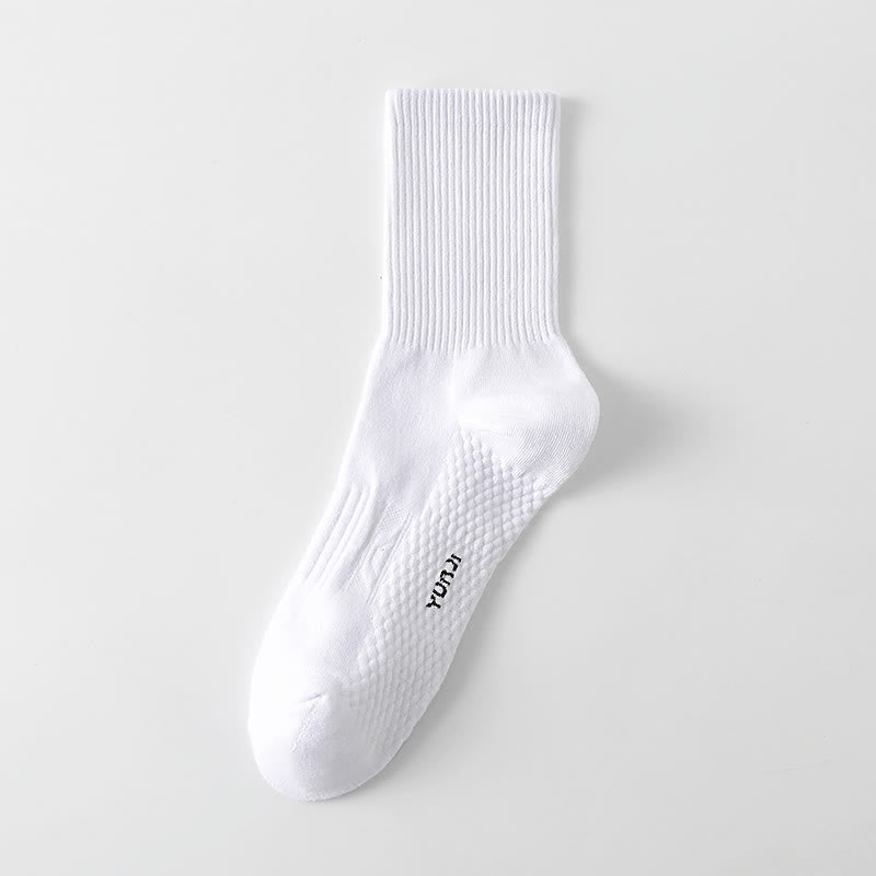Verdickte Viertelsocken in Übergröße, einfarbig (5 Paar)
