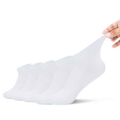 Deodorant-Knöchelsocken (5 Paar) - 43-48 - Weiß - image 7