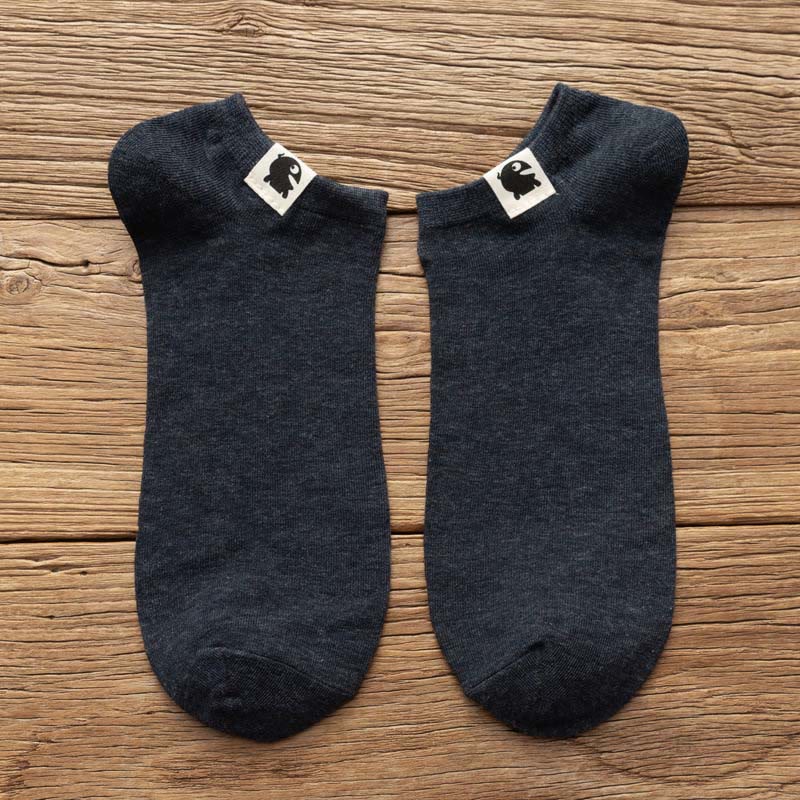 Lustige Baumwollsocken mit Muster (3 Paar) - 42-48 - Marineblau - image 13