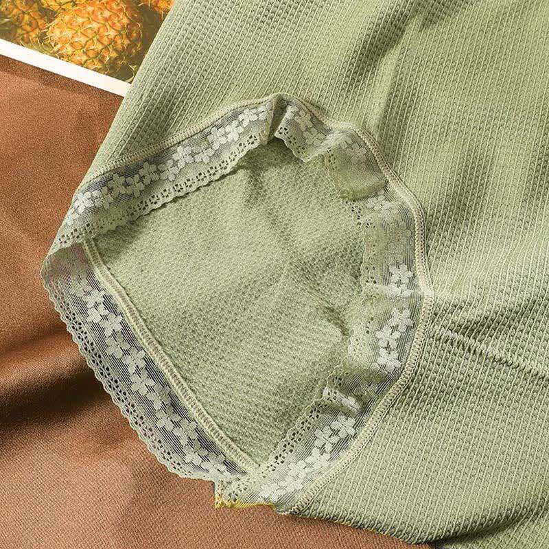 Atmungsaktive, hochgeschnittene Spitzenhöschen (5 Paar) - image 5