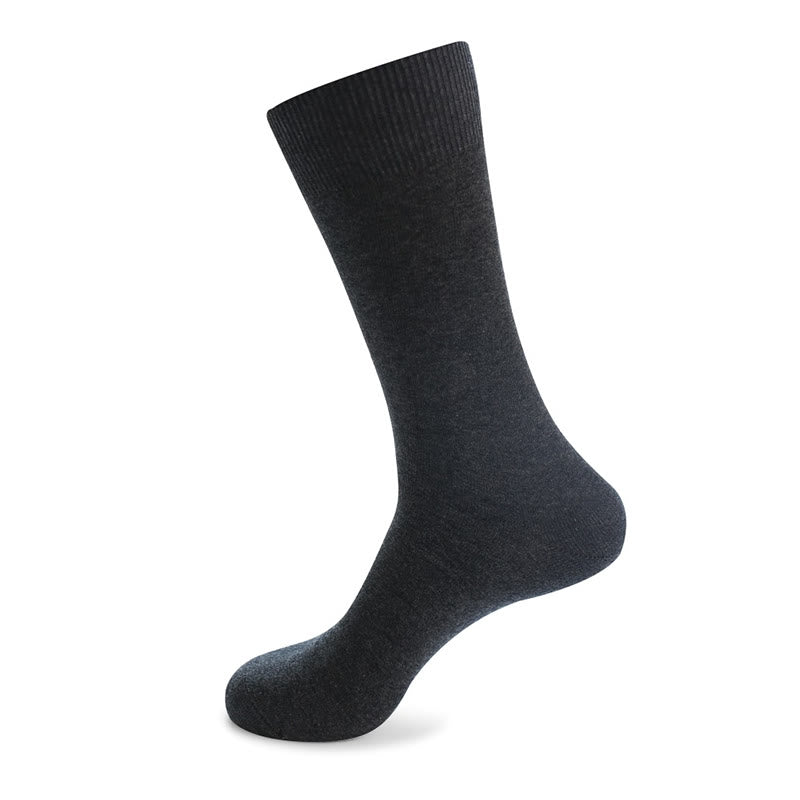 Strapazierfähige, einfarbige Socken (7 Paar) - Dunkelgrau - EU46-50 (US12-15) - image 14