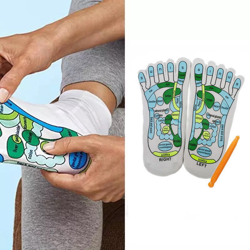 Akupressur-Socken, Physiotherapie-Massage, Müdigkeitsbewältigung - image 7