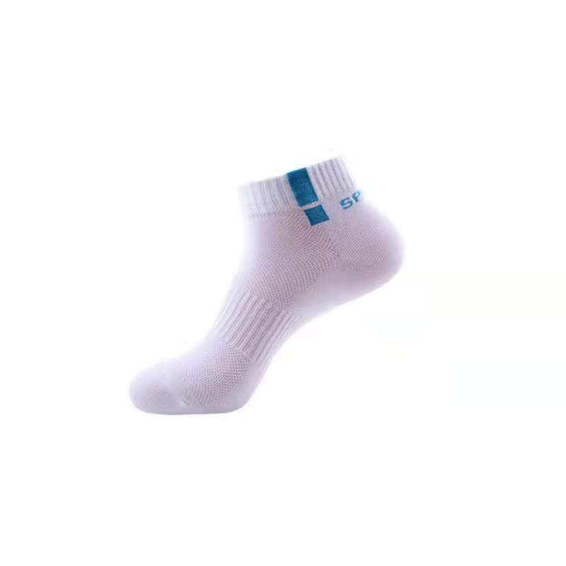 Mesh-Atmungsaktive Knöchelsocken (5 Paar) - Blau - EU44-50 (US10-15) - image 13