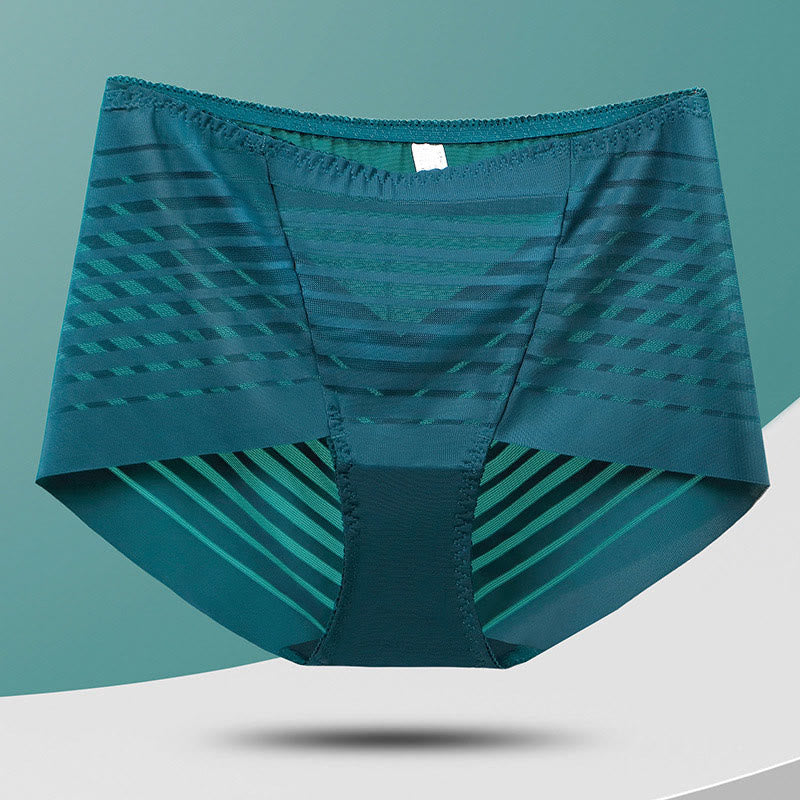 Hochgeschnittene Höschen mit Hohlsaum (5 Paar) - image 20