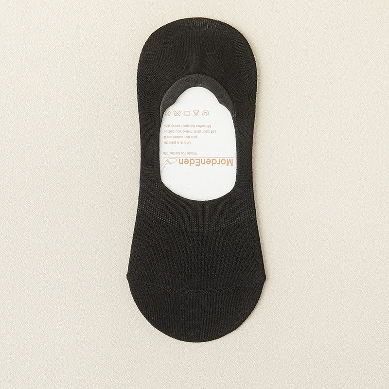 Atmungsaktive Mesh-Sneakersocken (5 Paar) - Schwarz - EU39-46 (US5-12) - image 16