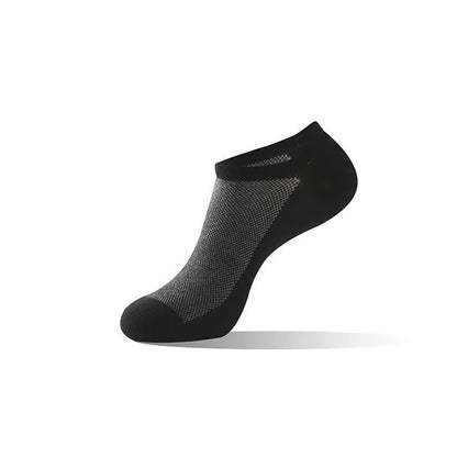 Atmungsaktive, knöchelhohe Socken (6 Paar) - Schwarz - EU43-48 (US9-13) - image 2