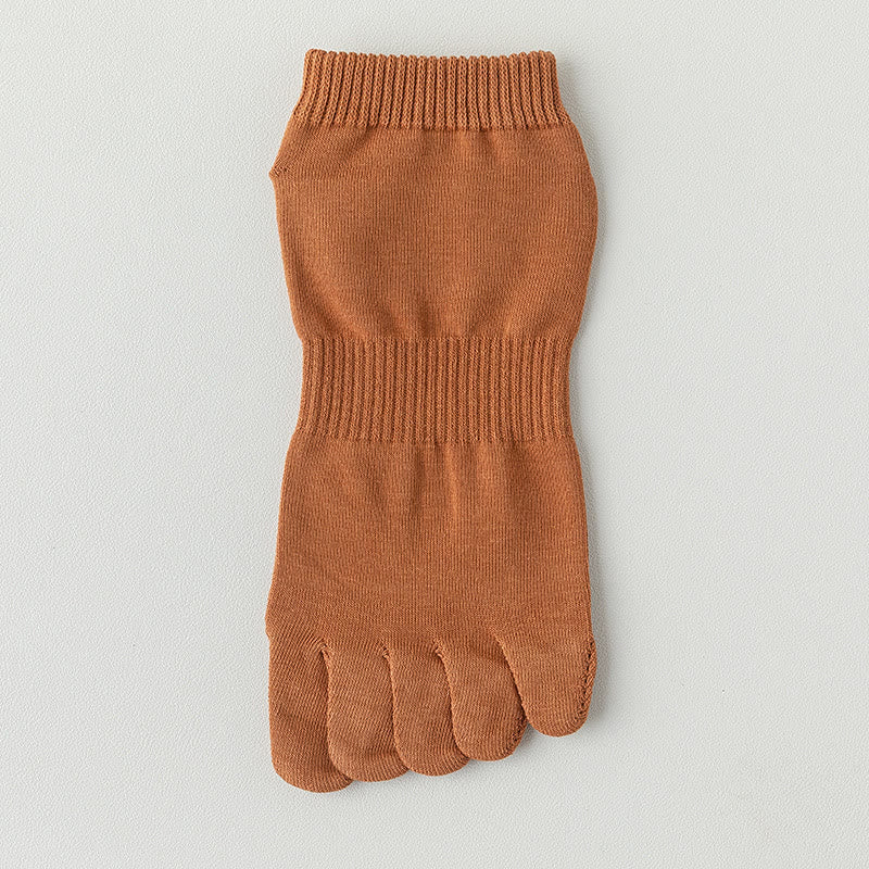 Zehensocken zur Ausrichtung der fünf Zehen (5 Paar) - Kaffee - EU39-46 (US5-12) - image 23