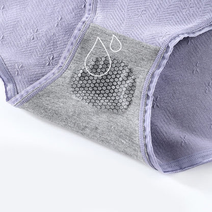 Antibakterielle Slips mit hoher Taille in Übergröße (6 Paar)