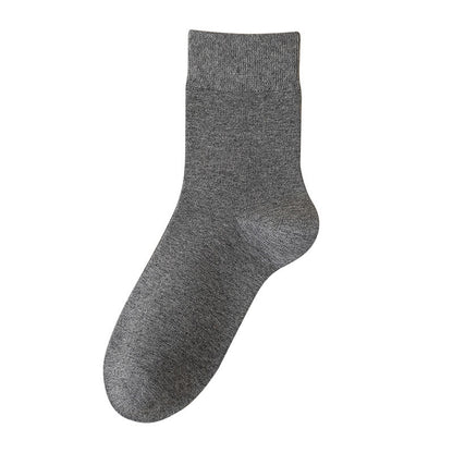 Atmungsaktive Viertelsocken in Übergröße, einfarbig (5 Paar)