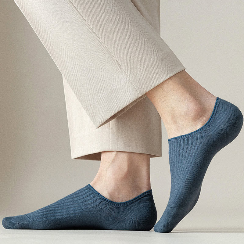 Deodorant-Socken, die nicht sichtbar sind (5 Paar) - Blau - EU39-46 (US5-12) - image 10