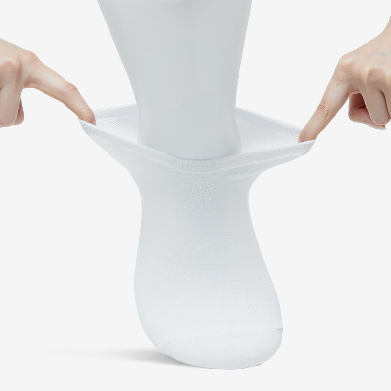 Knöchelsocken aus einfarbiger Baumwolle (3 Paar) - image 1