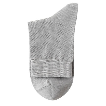 Mehrfarbige Viertelsocken aus Netzstoff in Übergröße (5 Paar)