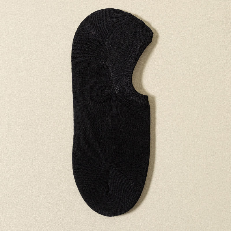 Rutschfeste, unsichtbare Socken (5 Paar) - Schwarz - EU39-46 (US5-12) - image 16
