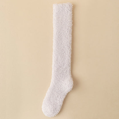Dicke Plüsch-Kniestrümpfe in Übergröße (5 Paar) - Hellviolett - EU36-43 (US3-9) - image 8