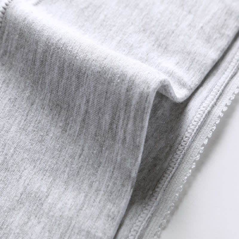 Hochgeschnittene, bequeme Slips aus festem Stoff (4er-Pack) - image 6