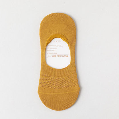 Netzelastische, unsichtbare Socken (5 Paar) - Gelb - EU39-46 (US5-12) - image 19