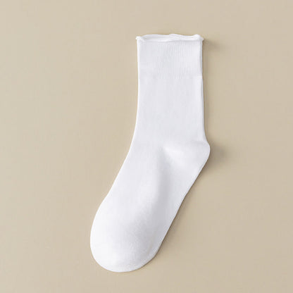 Elastische, einfarbige Viertelsocken in Übergröße (6 Paar)