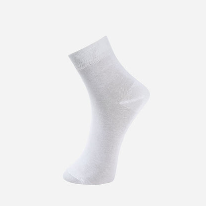 Crew-Socken in Übergröße, einfarbig (8 Paar)